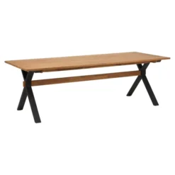 Mark Matbord 230x95 cm Teak/Svart