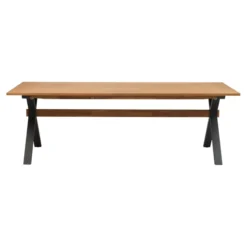 Mark Matbord 230x95 cm Teak/Svart