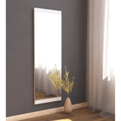 Marrakech (40 x 120 x 2,2 cm) Vit Spegel