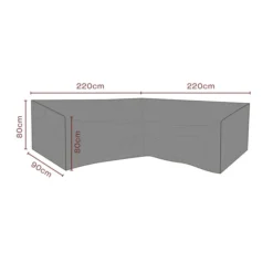 Möbelskydd till HörnSoffa Andas 220/220x90x80 cm