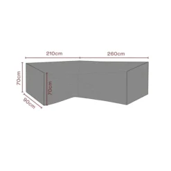 Möbelskydd till HörnSoffa Andas 260/215x90x70 cm