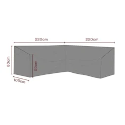 Möbelskydd till HörnSoffa Andas 220/220x105x80 cm