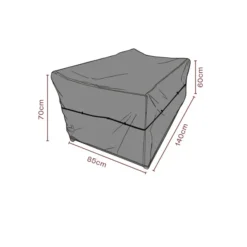 Möbelskydd till Soffa Svart 210x95x80 cm Andas