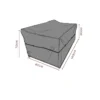 Möbelskydd till Soffa Svart 140x85x70 cm Andas