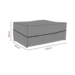 Möbelskydd till Soffa Svart 145x80x65 cm Andas