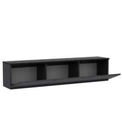 Medellín upplyst (160 x 35 x 32 cm) Antracit TV-bänk
