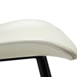 Medusa Stol Bone White Art.Leather, Black