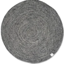 Merino Rund Matta Granit