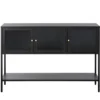 Milano Sideboard höga ben Svart