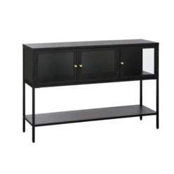 Milano Sideboard höga ben Svart
