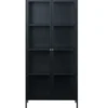 Milano Skåp 190 cm svart Glas