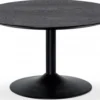 Miles Soffbord Runt 80 cm Svart Ask / Svart