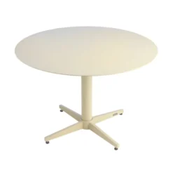 Mill Soffbord Runt Ø75 cm Pearl White
