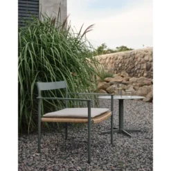 Mill Utesoffbord Nordic Green, 75x49 cm