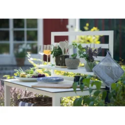 Åminne Aluminium Bänk Utekök Vit