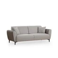 Minsk (215 x 85 cm) 3-sits bäddsoffa Grå