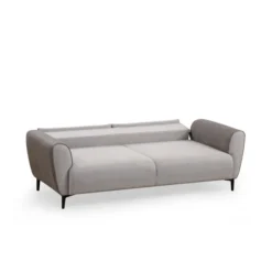 Minsk (215 x 85 cm) 3-sits bäddsoffa Grå