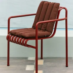Mjuk Quiltad Dyna Till Palissade För Loungesoffa, Krämvit