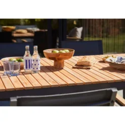 Mood Classic Trädgårdsbord i Teak/Antracit Aluminium 167x100 cm