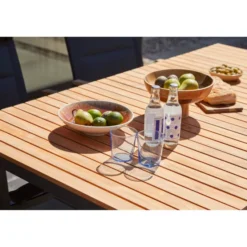 Mood Classic Trädgårdsbord i Teak/Antracit Aluminium 167x100 cm