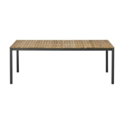 Mood Classic Trädgårdsbord i Teak/Antracit Aluminium 208x100 cm