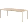 Mood Extreme bord 208x100 cm Sandy Grey/Teak