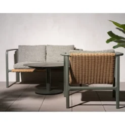 Motty Fåtölj Nordic Green/Teddy Verde