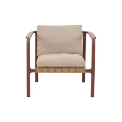 Motty Fåtölj Zin Red/Teddy Beige