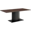 Murcia Matbord 200x100 cm Keramik Rostbrun