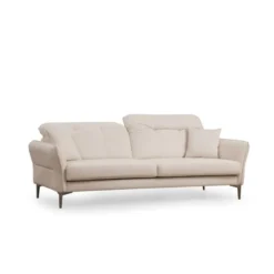 Muscat (230 x 100 x 96 cm) Vit 3-sitssoffa