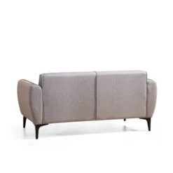 Muskat (160 x 67 x 95 cm) 2-sitssoffa Grå