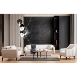 Muskat (160 x 67 x 95 cm) 2-sitssoffa Offwhite