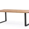 Narvik Matbord Ek/Svart 210cm