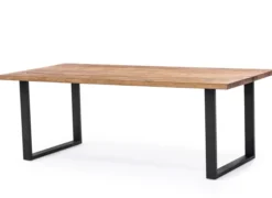Narvik Matbord Ek/Svart 210cm
