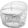 Nest Rundad Fåtölj White
