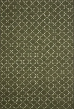 New Geometric Ullmatta Green Melange/Off White