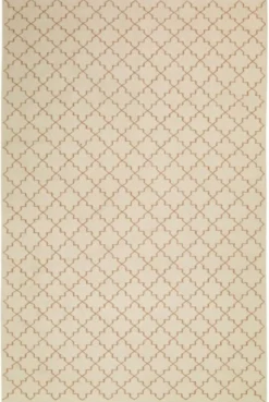 New Geometric Ullmatta Off White/Orange