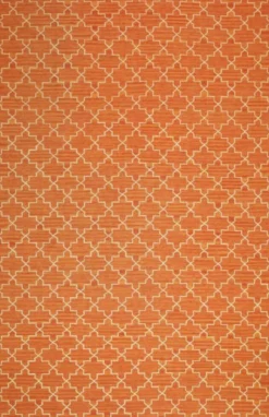 New Geometric Ullmatta Orange Melange/Off White