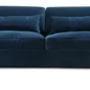 New York 3-sits Soffa Classic Velvet Dark Blue