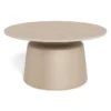 Nimbus soffbord Keramik Beige 70 cm Runt