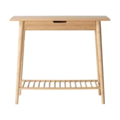 Noble 90x35 cm Avlastningsbord Bambu