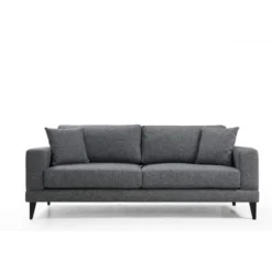 Nordic 3-sits (210 x 90 x 85 cm) Mörkgrå 3-sitssoffbädd