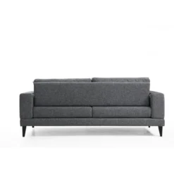 Nordic 3-sits (210 x 90 x 85 cm) Mörkgrå 3-sitssoffbädd
