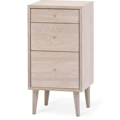 Nordik Byrå 38 x 75 cm Vitoljad Ek