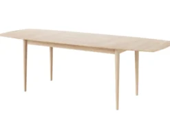 Nordlight Matbord 160-240x85 cm Massiv Vitoljad Ek