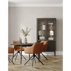 Nord Matbord 120 cm Rökoljad Ek