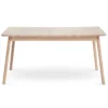 Nord Matbord 160-240x90 cm Vitoljad Ek