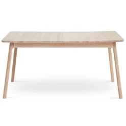 Nord Matbord 160-240x90 cm Vitoljad Ek
