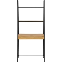 Notting Hill Bokhylla med Låda 174x77x36 cm Ek