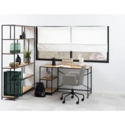Notting Hill Bokhylla 185x135x35 cm Ek